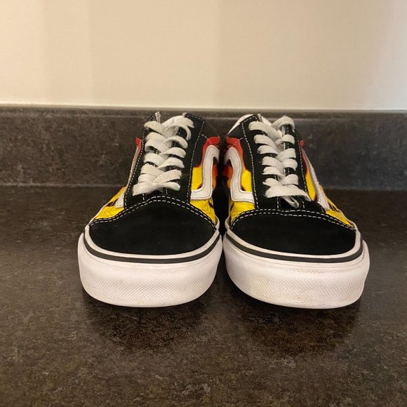 Vans Old Skool 'Flames' - Size 6.5 - Picture 3 of 9